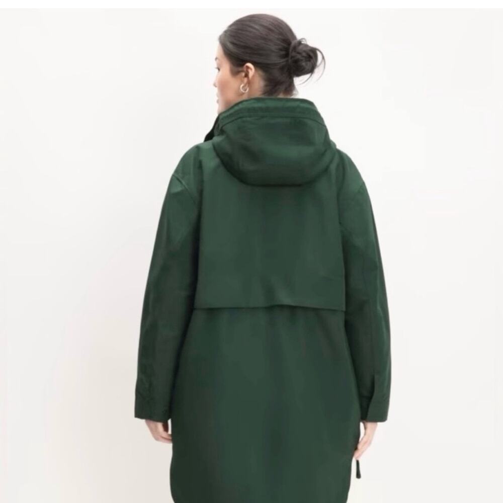 Everlane the ReNew Anorak in dark green Size M - Picture 7 of 8